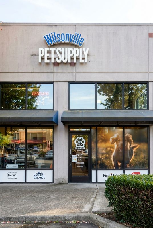The Wilsonville Pet Supply storefront